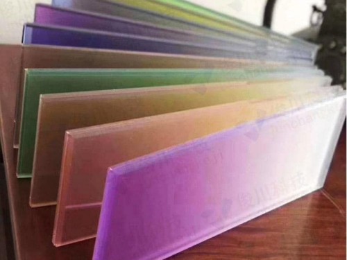 EVA漸變彩色玻璃夾膠膜